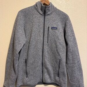 Patagonia Gray Better Sweater Fleece Jacket